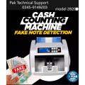 cash counting machine model 2820D. 