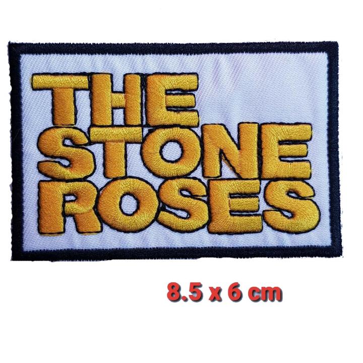The Stone Roses Embroidered  kids clothing dress shirt cap bag jacket jeans craft logo  shoes repair  Iron/Sew On Patch badge#1245