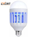 EXORT Mosquito Killer Bulb UV Light Mosquito Killer 2 in 1 LED Bulb Energy Saver 15W LED Light Mosquito Killer Lamp. 