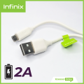 Infinix Micro USB Branded Charging Cable for Android High-Speed Data Cable White Fast Charging, High quality Cable 2.0 Amp. 