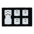 LeafStyle 4 Switch + 1 Multi Socket. 