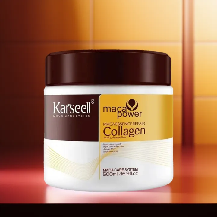 Karseell%20Hair%20Mask%20Collagen%20Treatment%20Cream%20%E2%80%93%20Argan%20Oil%20&%20Maca%20Essence,%2016.9%20OZ%20500ml:%20Deep%20Conditioning%20Treatment%20-%20Image%203