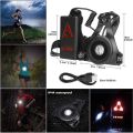 ATNK Night Running Light, USB Rechargeable LED Chest Light Waterproof Running Torch with 3 Lighting Modes for Runners, Joggers, Outdoor Sport, Walking, Fishing, Camping, Hiking, Climbing (Black). 