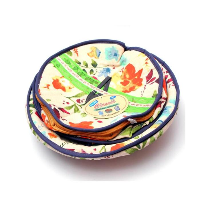 Discount Kitchen Roti Cotton Cloth Basket Washable