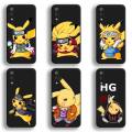 Anime Pokemon Naruto Pikachu Phone Case For Huawei Honor 30 20 10 9 8 8x 8c v30 Lite view 7A pro. 
