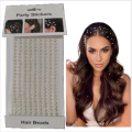 Hair Pearls Stick On Self-Adhesive Pearls Stickers - Face Pearls for Hair Accessories, Fashion Forward. 