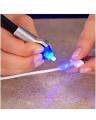Universal Glue Stick 5 Second Fix Drying Repair Tools Glue Super Powered Liquid Plastic Welding Compound With UV Light Laser. 