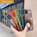 chenyyka For OPPO A16K OPPO A16E Case Cartoon Cute Snow White Thin Edge Frosted Transparent Hard Cases Shockproof Casing Full Cover Protect Case. 