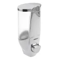 400ML Wall Mount Liquid Soap & Lotion Dispenser for  Bathroom & Kitchen-ABS Plastic TX07-1. 