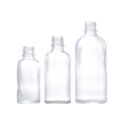 Empty Clear Glass Dropper Bottle, Plastic Cap, Refillable Liquid Container, Eye Drops, Serum Perfume Essential Oil, 5ml-100ml. 