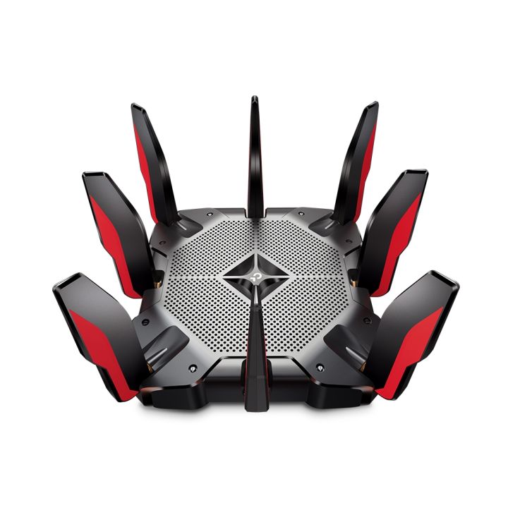 TP Link AX11000 Next-Gen Tri-Band Gaming Router  Wi-Fi 6 Tri-Band  8× Gigabit LAN &  1× 2.5 Gbps  1× USB-C 3.0 Port  &1× USB-A 3.0 Port