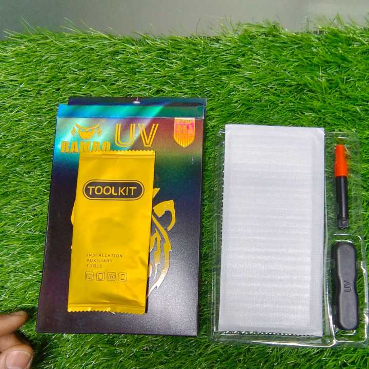 Ask for Any Curved Screen Phone , Full Glue UV Glass Screen Protector