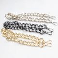 Portable Metal Bag Chains Strap Accessories For Bags Handbag Handles Bronze Silver golden DIY Accessories For Bag Strap Hardware. 