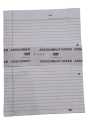 Assignment Papers Sheets, A4 Size, Narrow Lines, 70 Grams, White and Color Border, Single Sided & Double Sided.. 