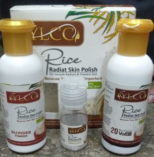 Ylcc Rice Skin Polish WIth Serum