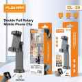 RMG TRADERS Plokama CL20 Phone Holder – Premium 360° Tripod Mount | Universal 1/4" Screw | Portrait & Landscape | Flexible Grip for Mobile Photography & Videography. 