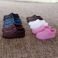 Accessories Foot Length 2~3.5cm For 16cm Dolls Plastic Sneakers Fashion Doll Shoes PVC Boots Casual Shoes. 