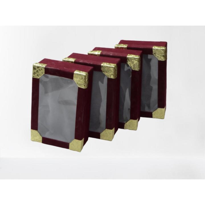 Pack Of 4-Bridal Shoes Packing Box