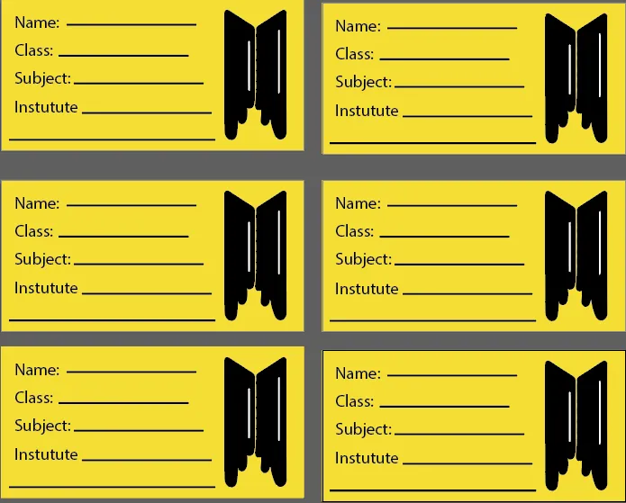BTS%20yellow%20and%20black%20themed%20Name%20Tag%20Stickers%20for%20BTS%20Fans%20-%20Image%202
