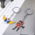 Mazinger Z Keychain UFO Robot Grendizer Logo Key Chain for Men Car Keyring Jewelry Gift. 