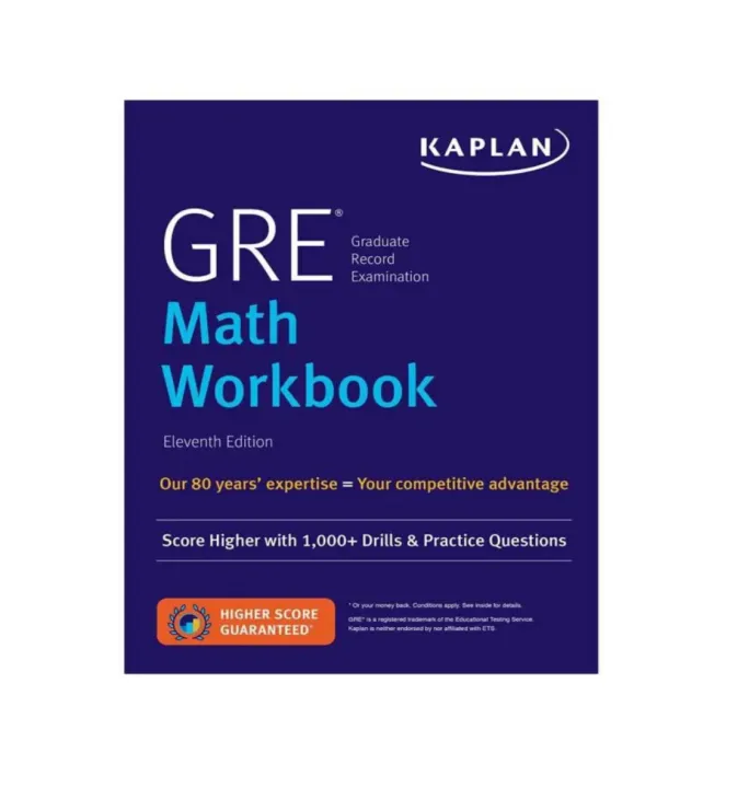 Kaplan GRE Math Workbook 11th Edition | 1,000+ Practice Questions ...
