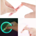 LED Colourful Luminous Spinning Pen Rolling Pen Ball Point Pen Learning Office Supplies Interactive Toy Random Color for Kids. 