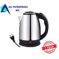 Automatic National Electric Kettle 2 Liter Big Size - Stainless Steel Electric Kettle with LED Light - Electric Kettle for Water Boiling and Tea Making Purpose - Quick Heating Element with Auto Shut Off - 1 Year Warranty. 