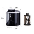 Tenwin Auto Pencil Sharpener Portable Electric/Manual 2 in 1 Pencil Sharpener Automatic Pencil Sharpener Kids Adults Stationery. 