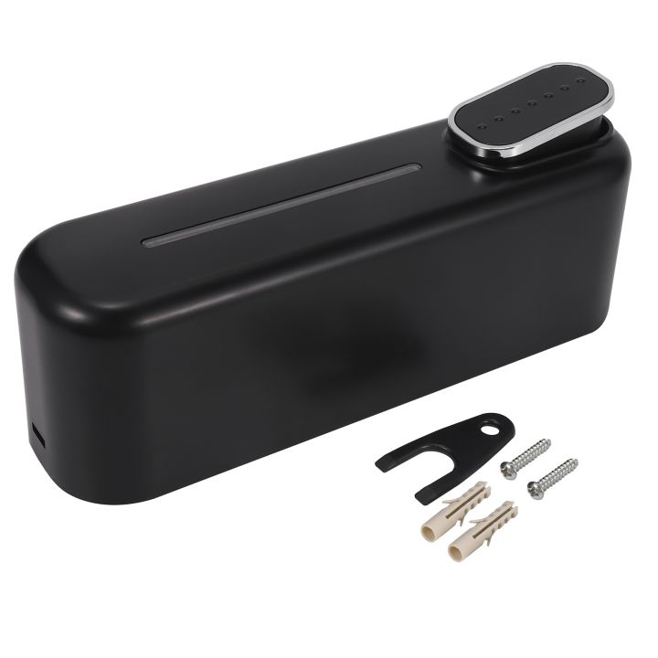 Soap Dispenser Wall Mount, 350Ml Hand Liquid Dispenser Black