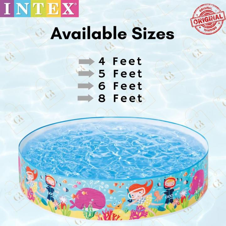 Intex Swimming Pool Without air Swimming Pool Intex Snapset