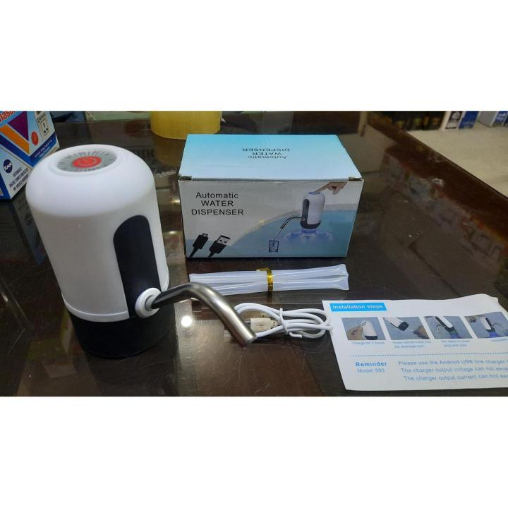 WATER DISPENSOR CHARGABLE PUMP for water bottels