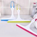 New Mirror Cleaning Brush Glass Window Wiper Soap Cleaner Soft Silicone Blade Home Shower Bathroom Mirror Scraper Car Windshield Wiper. 