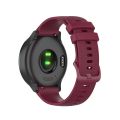 For Garmin Forerunner 55 Small Lattice Silicone Watch Band. 
