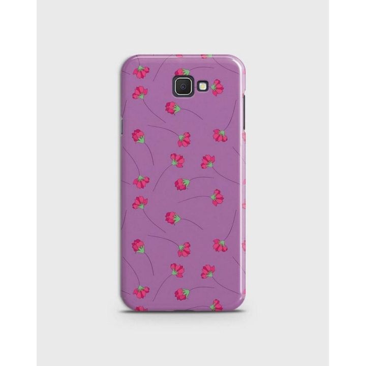 Samsung J7 Prime Cover 3D Hard Case Purple Style - 1Cover2186
