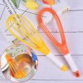 1 pcs Multifunctional Rotary Manual Egg Beater Mixer Kitchen Egg Whisk Bake Tool. 