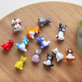 Animal Figurines Japanese Style Micro Landscape Animal Miniatures. 