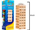 Classic Jenga Wooden Stacking Tower Board Game for Kids & Adults. 