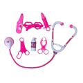 Doctor Set For Kids - 8 pieces - Pink. 