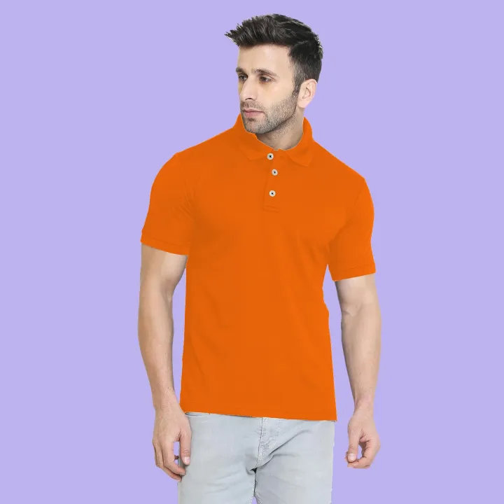 Polo%20Plain%20T-Shirt%20For%20Mens%20-%20Image%202