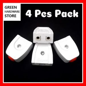 4 Pcs Electric 2 Pin Female Plug Switch Socket High Quality Used with Male Plug