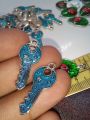 Pack of 4pcs (2pcs each), Metal Charms, DIY Customize Jewelry.. 