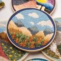 Wall decor Embroidery Kit Graceful Nature Theme Embroidery Kit For Home Decor.. 
