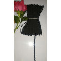 7 yards and 5 yards / gaz of fancy zigzag lace or clothes/fancy laces for ladies dress/zigzag lace for shirt/zigzag lace for trouser/ zigzag lace for dupata/ fancy zigzag lace. 