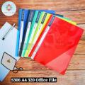 Project Office Files Folder Document Strong Clear Cover A4 Presentation Hard File PVC ( Pack of 5, 10 ). 