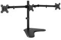 Monitor Setup Accessories Imported LED LCD TV  STAND TABLE TOP Triple IMPORTED  STAND FOR GAMING BEST   Fits 17"-27" Computer Screens  Freestanding Full Motion. 