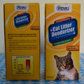 Remu Cat Litter Deodorizer with Activated Soda. 