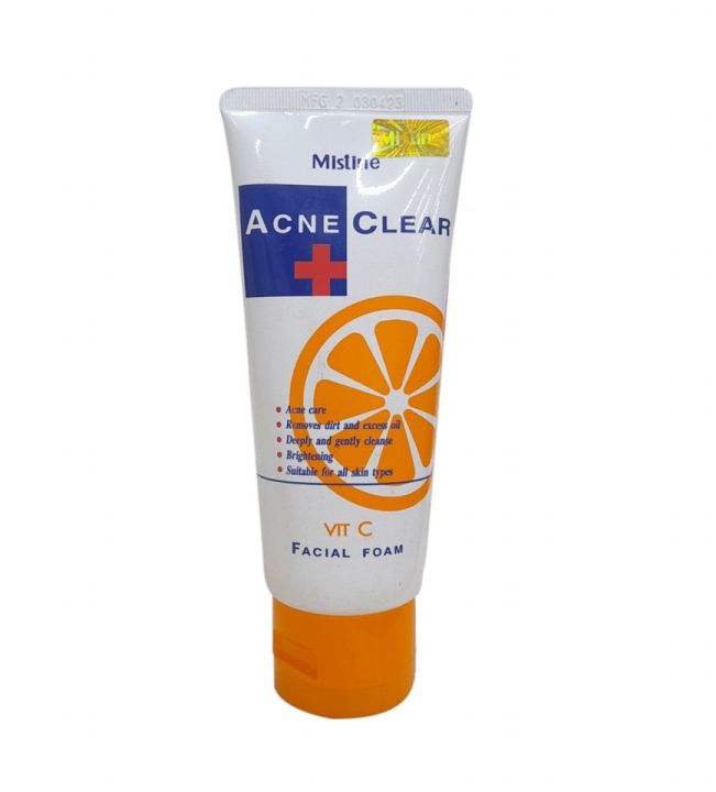 Mistine Acne Clear Vit C Facial Foam 85 ml