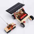 Assemble Solar Car Remote Control RC Car Educational Toys DIY. 