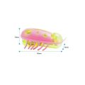 Pet Interactive Mini Electric Bug Cat Toy Cat Escape Obstacle Automatic Flip Toy Battery Operated Vibration Pet Beetle Supplies. 