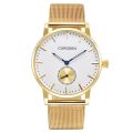 Curdden Watches Mens S Stainless Steel Gold Quartz Wristwatch Montre Homme Relogios Masculinos. 